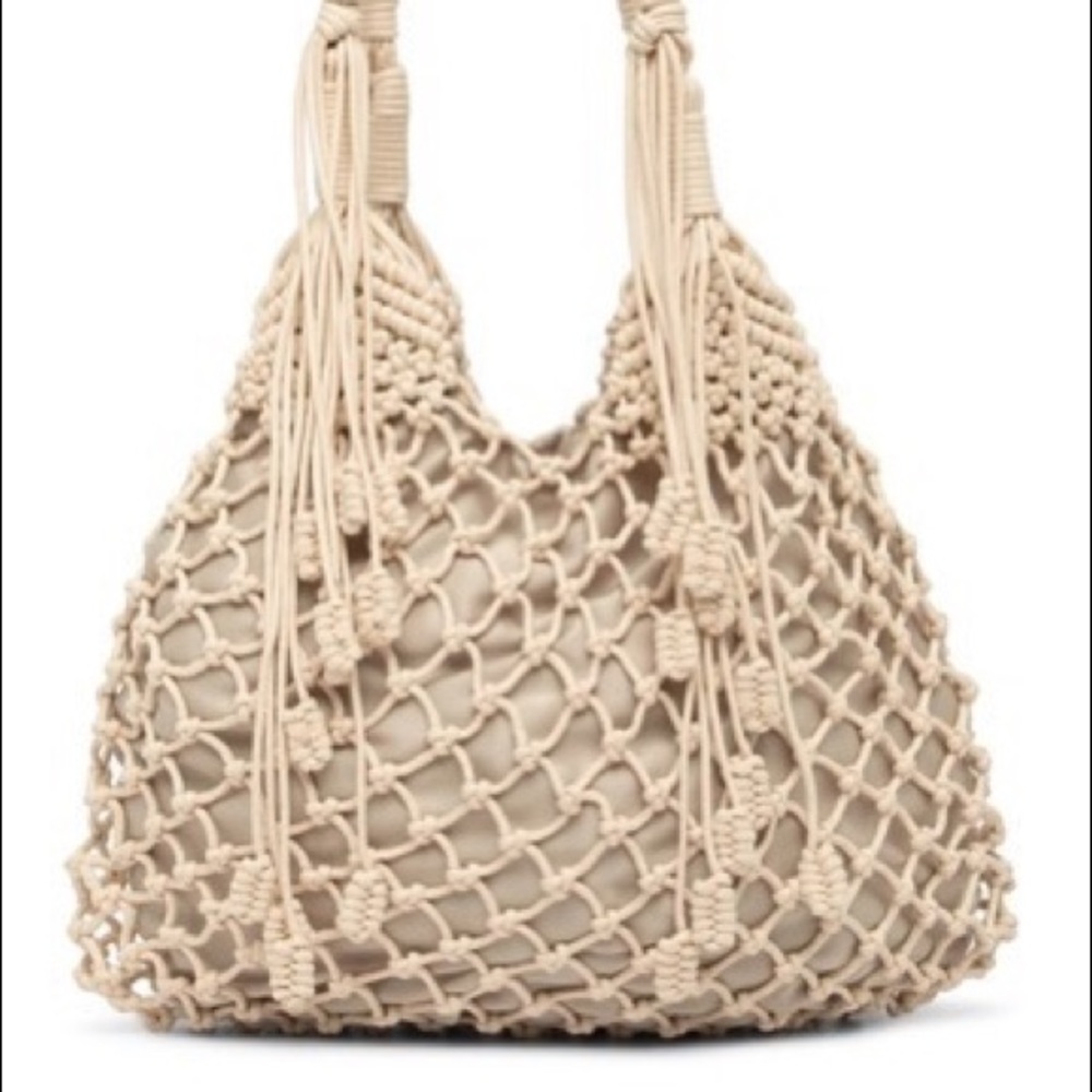 Monserat de Lucca Belen Knotted tote in ivory